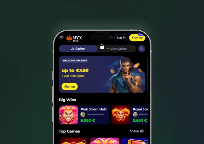 nyxbets app
