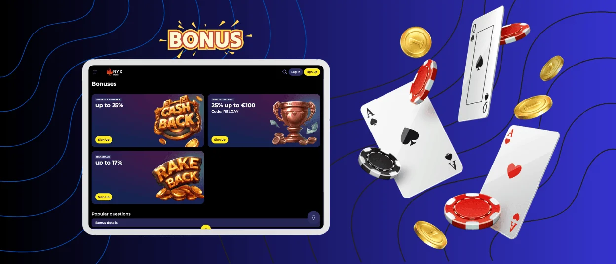 Nyxbets Bonus